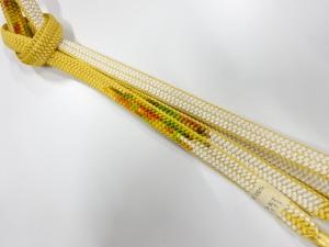 未使用品　正絹　手組帯締め